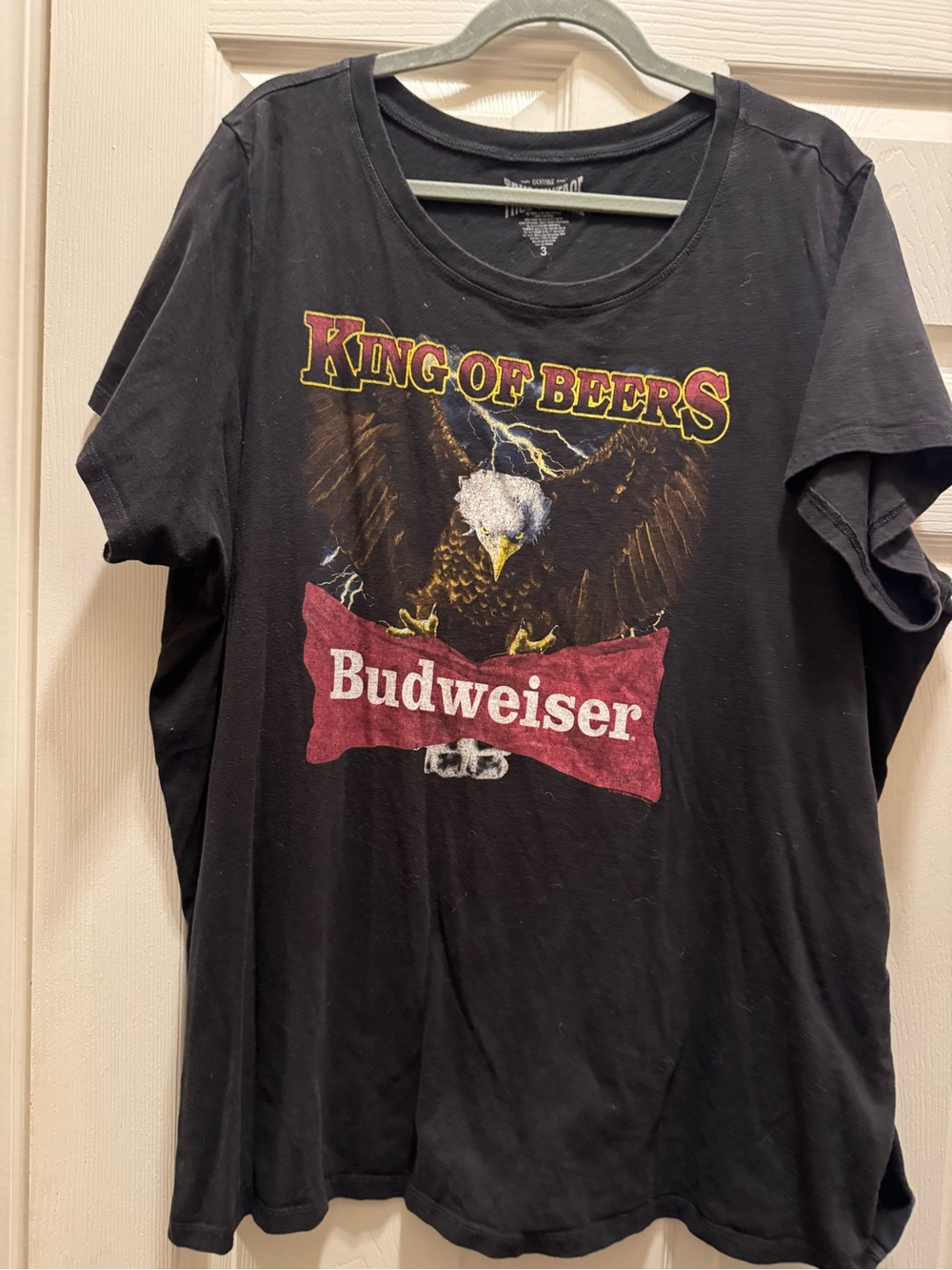 Budweiser 'King of Beers' Eagle Graphic Tee - Torrid size 3